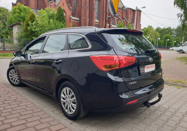 Kia Ceed cena 36999 przebieg: 190000, rok produkcji 2013 z Dobre Miasto małe 781